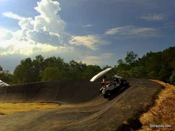 newest ride in Tampines Bike Park, Bumpy Buggy Berm Ride.